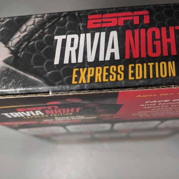 NEW- Funko Games ESPN Trivia Night Express Edition/ Trivia Game For 2-10 Players - Picture 6 of 6